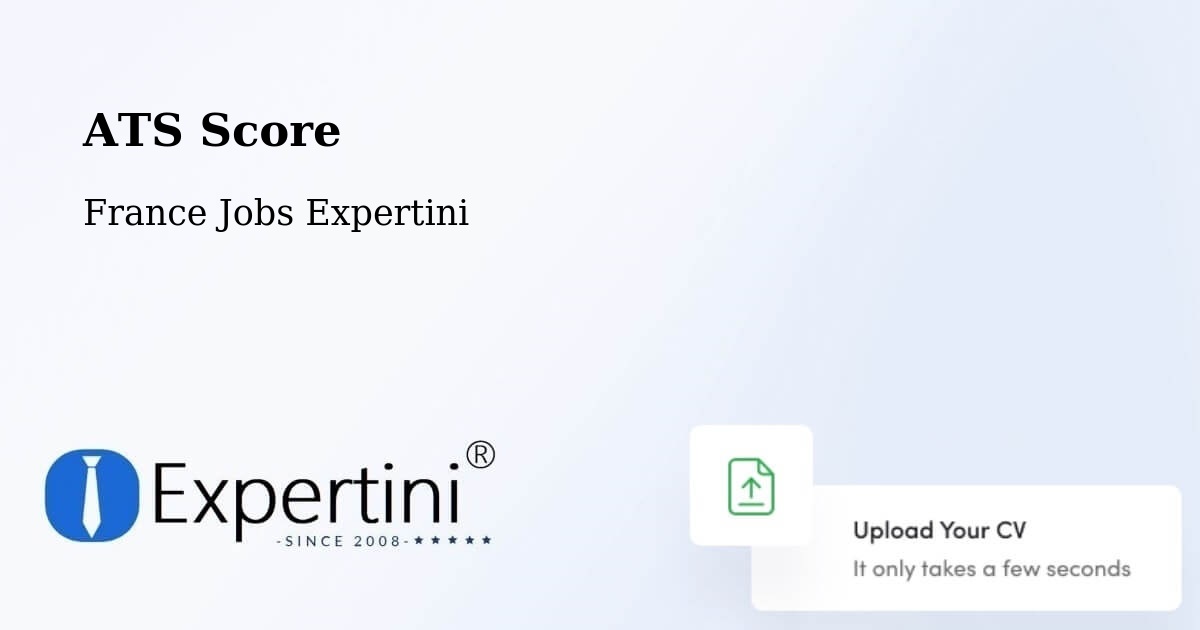 Resume ATS Score & Job Description Match Tool – Troyes - France Jobs Expertini